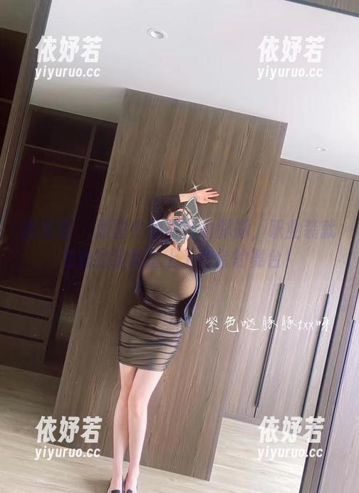 微密圈 - 原图中的紫色哒豚豚，职业装就是我的猫步踏上工作台的舞台！